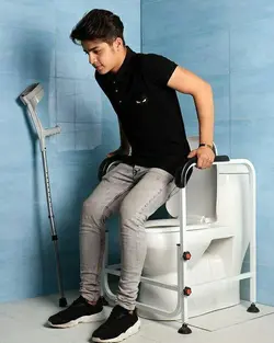 فریم کمکی توالت فرنگی