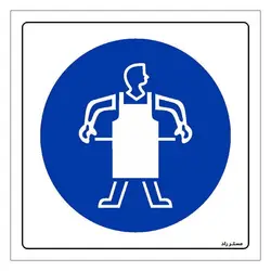 برچسب ایمنی مستر راد طرح از پیش بند استفاده نمائید مدل HSE-OSHA-193