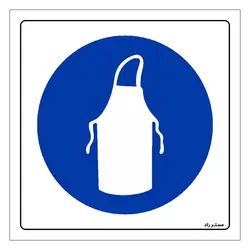 برچسب ایمنی مستر راد طرح از پیش بند محافظتی استفاده نمائید مدل HSE-OSHA-194