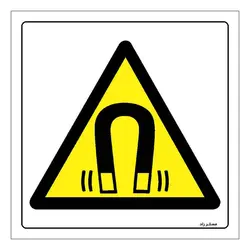 برچسب ایمنی مستر راد طرح خطر امواج الکترومغناطیس مدل HSE-OSHA-284