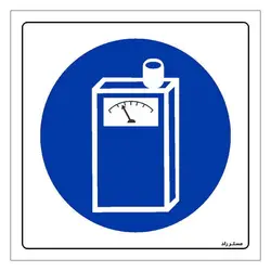 برچسب ایمنی مستر راد طرح نشانگر مواد سمی همراه خود داشته باشید مدل HSE-OSHA-173