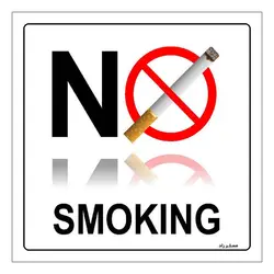 برچسب ایمنی مستر راد طرح سیگار کشیدن ممنوع مدل HSE-OSHA-728