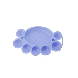 پالت طراحی رنگ اکریلیک ناخن