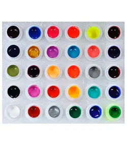 پک 30 عددی لاک ژل کاسه ای طراحی