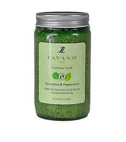 اسکراب شکری پا زاوانو با رایحه اکالیپتوس و نعنا