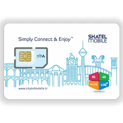 سیم کارت هوشمند شاتل موبایل ۳G/4G - فروشگاهmsi-iran