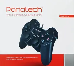 دسته بازی تک شوکدار سیمی پاناتک Panatech P-G506 - فروشگاهmsi-iran