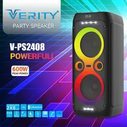 اسپیکر چمدانی بلوتوثی وریتی مدل V-PS2408 - فروشگاهmsiایران