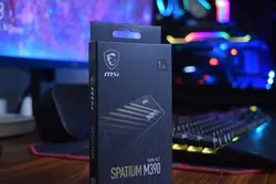 اس اس دی اینترنال ام اس آی مدل Spatium M390 NVMe M.2