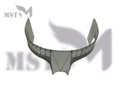 خط کش طلقی قرینه سازی ابرو