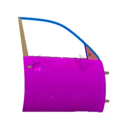 درب جلو راست ام وی ام X33S - فروشگاه آنلاین مولتی یدک