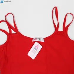 ست نیم تنه و شورت ورزشی زنانه کوزا مدل 9145-4 رنگ قرمز | ماییلدا