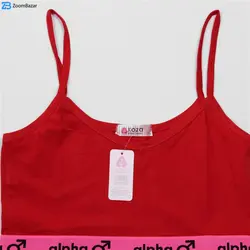 ست نیم تنه و شورت ورزشی زنانه کوزا مدل 9141-3 رنگ قرمز | ماییلدا