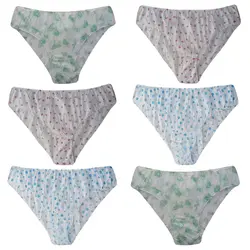 شورت یکبار مصرف زنانه کد 6 مجموعه 6 عددی | ماییلدا