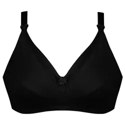 سوتین شیردهی بدون فنر مشکی پانیذ کد 66339 | ماییلدا