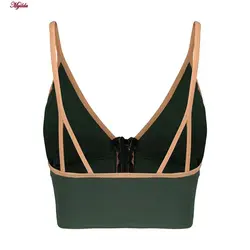 نیم تنه ورزشی جلو زیپ زنانه مدل پددار سبز کد 4563 | ماییلدا