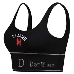 نیم تنه پد دار ورزشی زنانه مشکی کد 4618 | ماییلدا