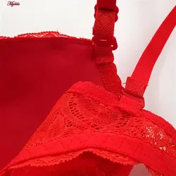 سوتین دکلته فنردار زنانه لنا مدل پوش آپ قرمز کد 4627 | ماییلدا