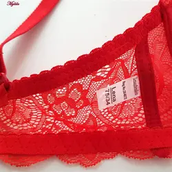 سوتین دکلته فنردار زنانه لنا مدل پوش آپ قرمز کد 4627 | ماییلدا