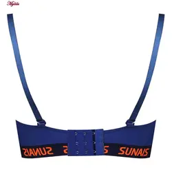 ست شورت و سوتین زنانه دکلته فنردار مدل پوش آپ سرمه ای کد 4626-4 | ماییلدا