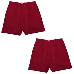 شورت مردانه ماییلدا مدل 3726 رنگ قرمز بسته 2 عددی | ماییلدا