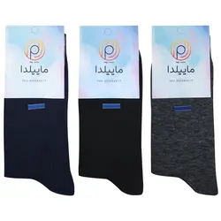 جوراب مردانه ماییلدا کد 3416-120-1 مجموعه 3 عددی