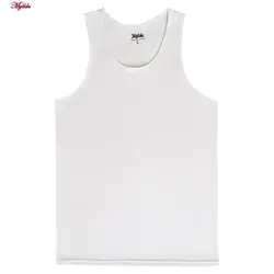 زیرپوش رکابی مردانه ماییلدا مدل پنبه ای سفید کد 4712-2 بسته 2 عددی | ماییلدا