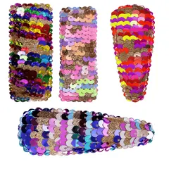 گیره مو زنانه مدل پولک براق | ماییلدا