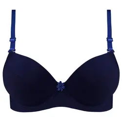 سوتین فنردار زنانه لنا مدل پوش آپ سرمه ای کد 4850 | ماییلدا