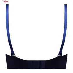 سوتین فنردار زنانه لنا مدل پوش آپ سرمه ای کد 4850 | ماییلدا