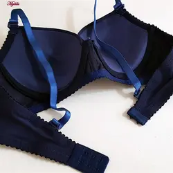 سوتین فنردار زنانه لنا مدل پوش آپ سرمه ای کد 4850 | ماییلدا