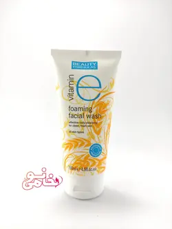فوم فیس واش جوانه گندم و ویتامین e بیوتی فرمولا Beauty Formulas