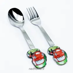 قاشق چنگال کودک طرح B2