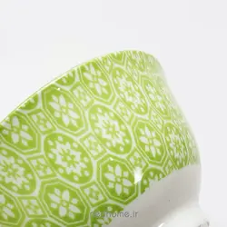 کاسه ماست خوری سرامیک گلدار 9 cm