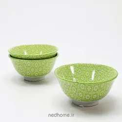 کاسه ماست خوری سرامیک گلدار 9 cm