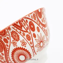 کاسه ماست خوری سرامیک گلدار 9 cm