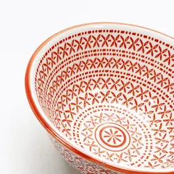 کاسه ماست خوری سرامیک گلدار 9 cm