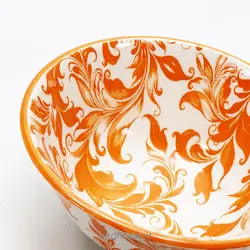 کاسه ماست خوری سرامیک گلدار 9 cm