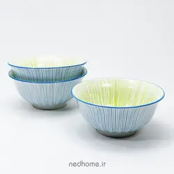 ماست خوری سرامیکی سبز فیروزه ای