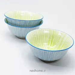 ماست خوری سرامیکی سبز فیروزه ای