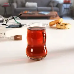 استکان کمر باریک پاشاباغچه مدل Ciftebelli - 42981 / لوازم خانه و آشپزخانه ندهوم