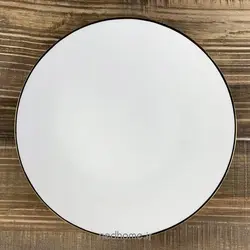 🍏🍰 پیش دستی میوه خوری لب طلایی فله ای چینی تقدیس Matilda | لوازم خانه و آشپزخانه ندهوم