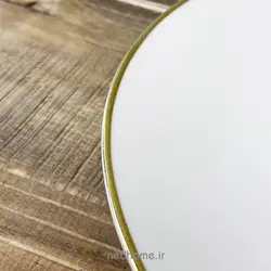 🍏🍰 پیش دستی میوه خوری لب طلایی فله ای چینی تقدیس Matilda | لوازم خانه و آشپزخانه ندهوم