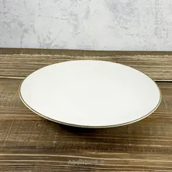 🍏🍰 پیش دستی میوه خوری لب طلایی فله ای چینی تقدیس Matilda | لوازم خانه و آشپزخانه ندهوم