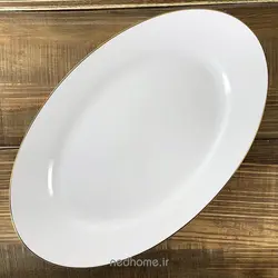 🍚 🍗 دیس لب طلایی فله ای چینی زرین ایتالیا اف | لوازم خانه و آشپزخانه ندهوم