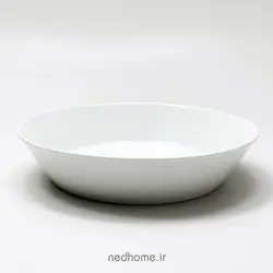 بشقاب خورشت خوری 19 cm فرم اس چینی زرین zi | ندهوم