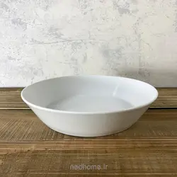بشقاب خورشت خوری 19 cm فرم اس چینی زرین zi | ندهوم