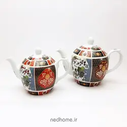 قوری چینی طرح روسی گلدیس