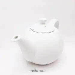 قوری چینی مقصود سفید