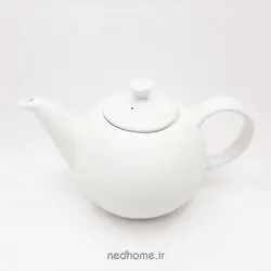 قوری چینی مقصود سفید